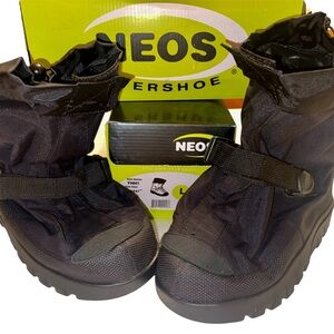 NEW Neos UNISEX Work Boots Over Shoe Black Waterproof All Terrain Boot Rain Snow